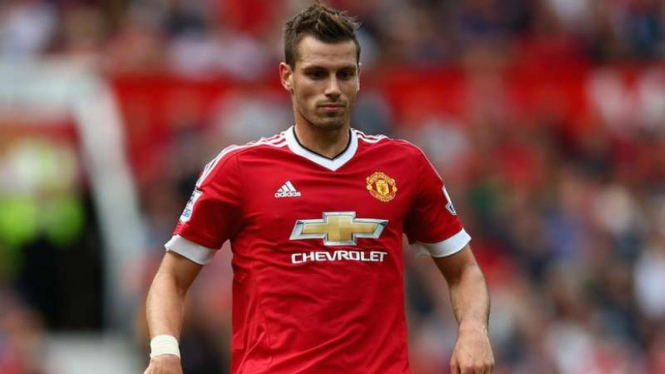 Morgan Schneiderlin saat masih berseragam MU.