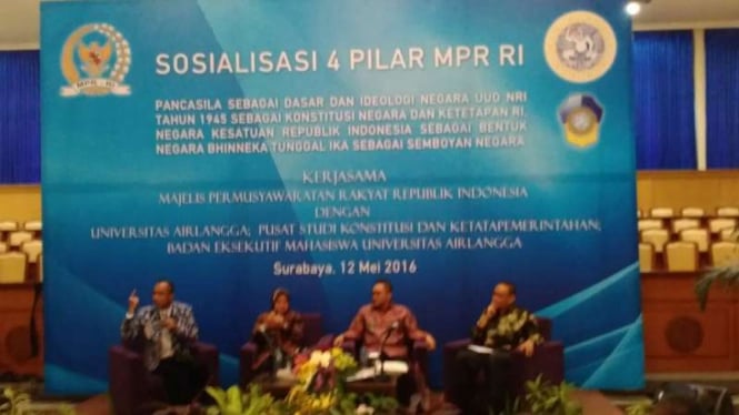 Walikota Surabaya, Tri Rismaharini jadi pembicara Sosialisasi 4 Pilar Kebangsaan