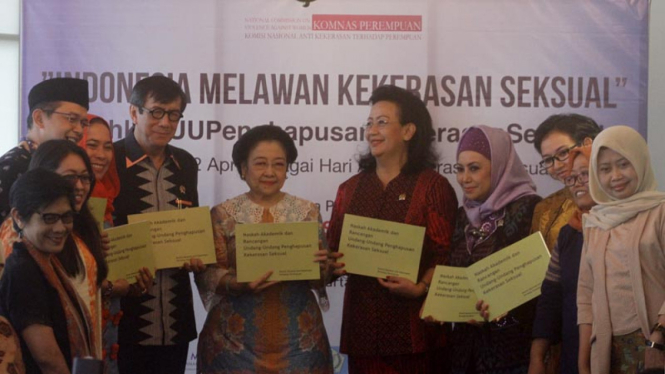 salah satu acara "Indonesia Melawan Kekerasan Seksual"
