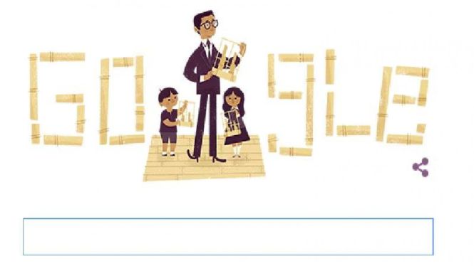 Doodle Google pencipta Angklung.