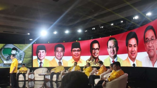 Setya Novanto dalam Debat Caketum Partai Golkar