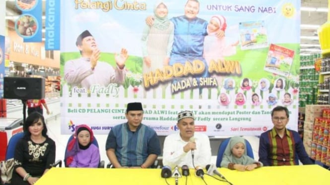 Hadad Alwi, Fadly PADI dan dua penyanyi cilik