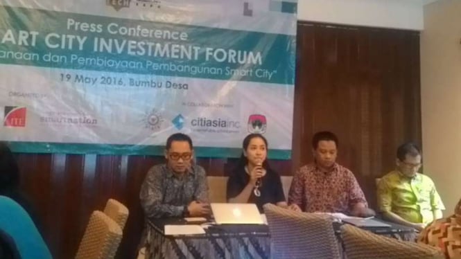 Pres conference  Smart City Investment Forum (SCIF) 2016