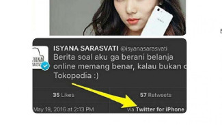 Posting Pakai iPhone, Isyana Bikin Heboh di Twitter