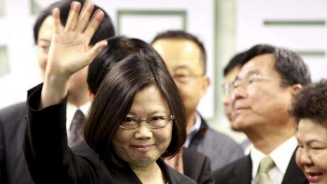 Presiden Taiwan terpilih, Tsai Ing-wen.