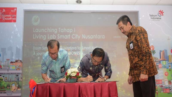 Launching tahap I Living Lab Smart City Nusantara