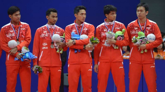 Tim Indonesia dalam ajang Piala Thomas 2016