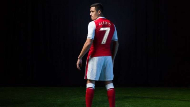 Winger Arsenal, Alexis Sanchez.