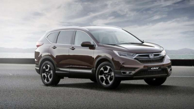 Rendering Honda CR-V terbaru.