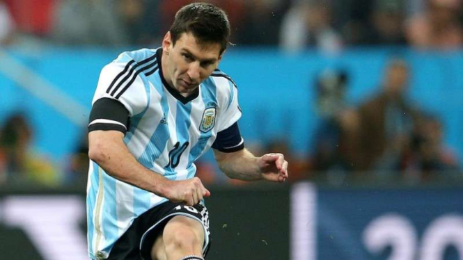 Bintang Timnas Argentina, Lionel Messi