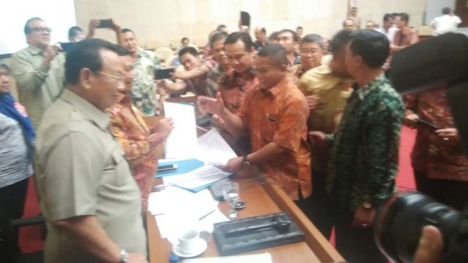 Komisi IV DPR RI menerima Forum Tani Indonesia (Fortani) dalam RDPU di Senayan.