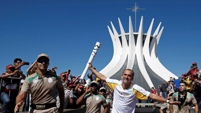 Obor Sampai di Brazil, Olimpiade Rio 2016 Siap Digelar