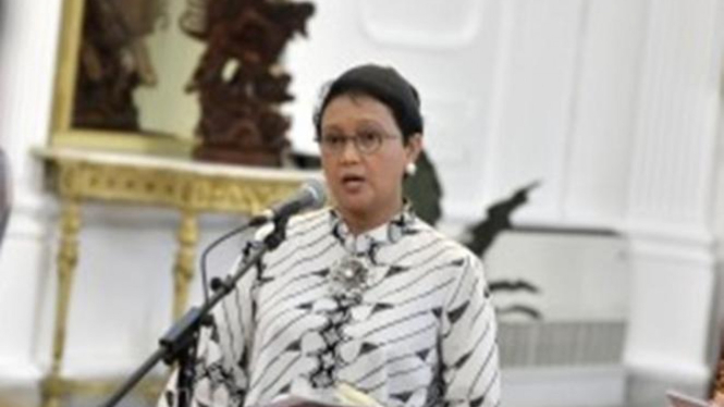 Menteri Luar Negeri RI Retno LP Marsudi.