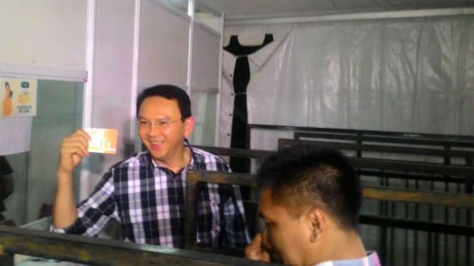 Ahok menghadiri acara 'Teman Ahok Fair' di Gedung Sarinah, Jakarta Selatan, beberapa waktu lampau.