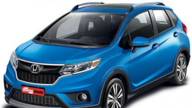 Rendering Honda WR-V.