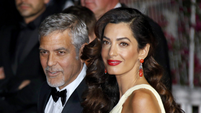 George Clooney dan Amal Alamuddin.