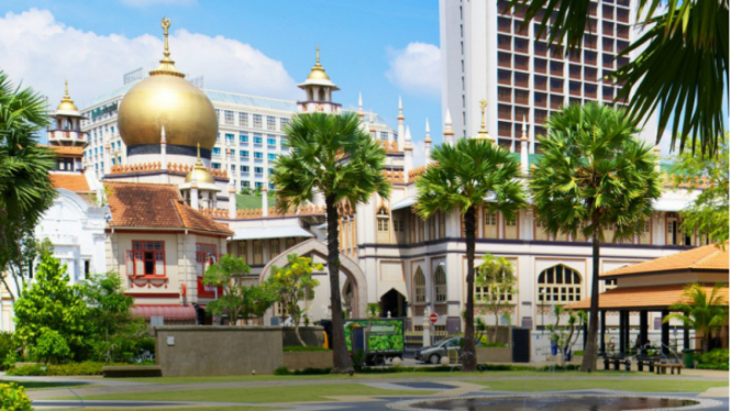 Ilustrasi Masjid di Singapura