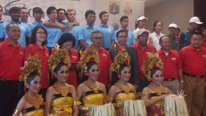 Peserta dan Panitia Ciputra World Junior Golf Championship 2016.