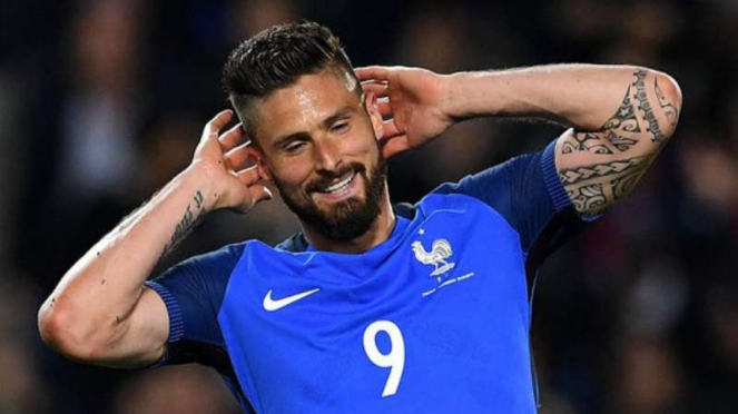 Penyerang Prancis, Olivier Giroud