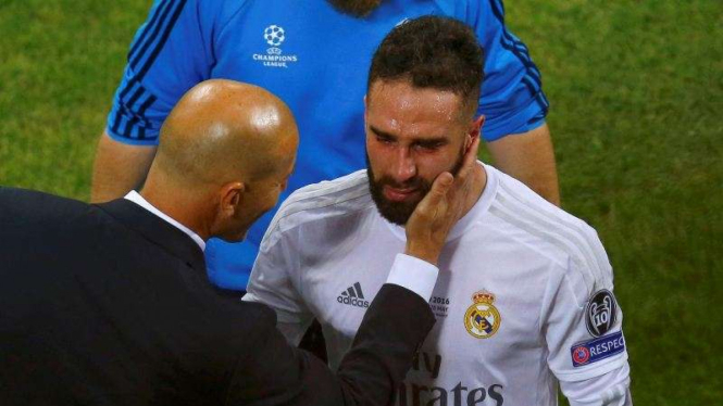 Pemain Real Madrid dan timnas Spanyol, Dani Carvajal