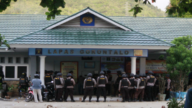 Kerusuhan di Lapas Gorontalo