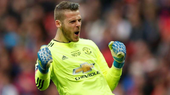 Penjaga gawang Manchester United, David De Gea