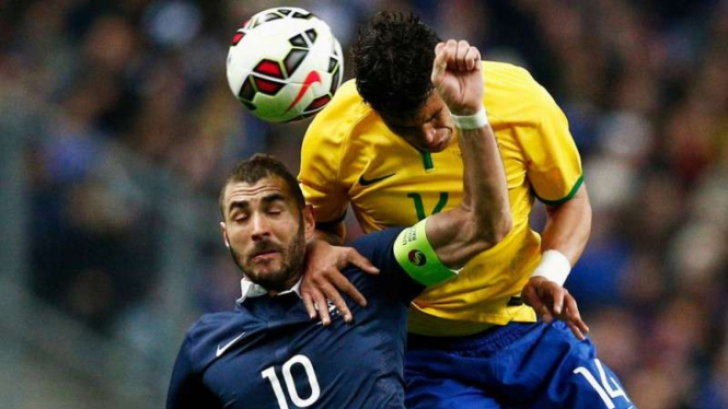 Penyerang Timnas Prancis, Karim Benzema
