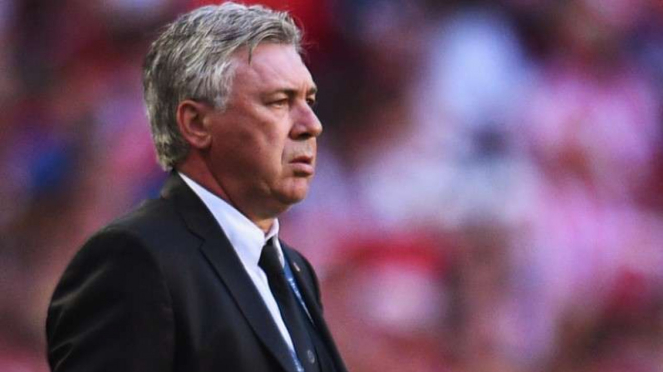 Manajer Everton, Carlo Ancelotti.