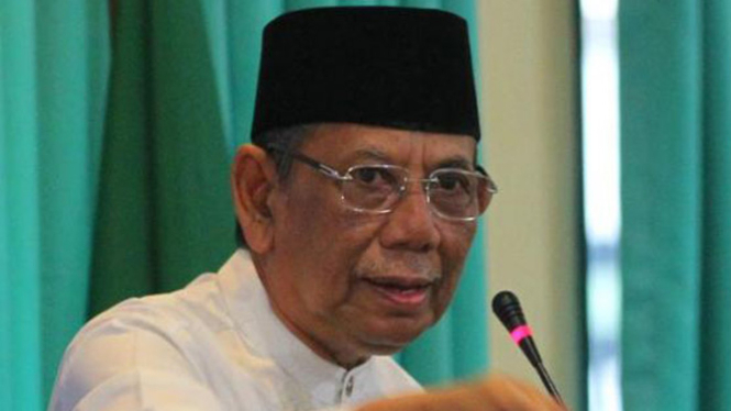Mantan Ketua Umum Nahdlatul Ulama, Hasyim Muzadi.