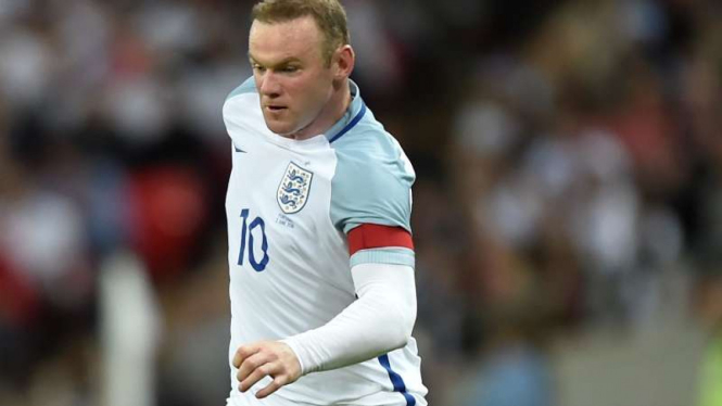 Kapten tim nasional Inggris, Wayne Rooney