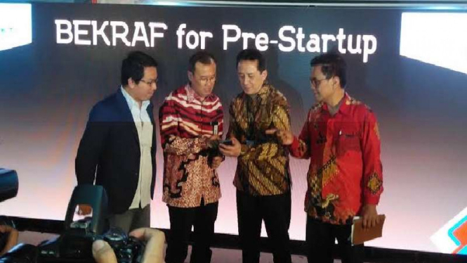 Peluncurkan program Bekraf for Pre-Startup (Bekup)