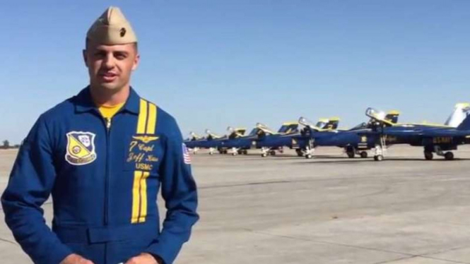 Kapten Jeff Kuss, Pilot F/A-18 yang tewas.