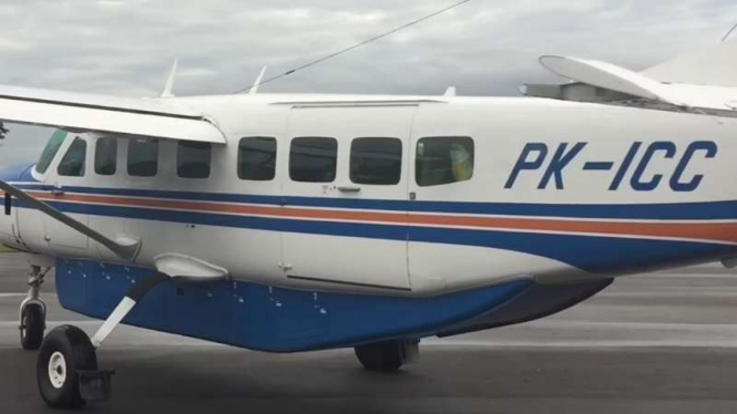 Pesawat Pegasus Air Services yang kecelakaan di Papua.