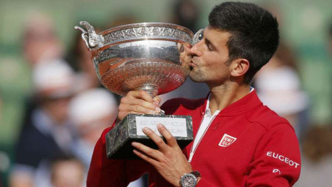 Novak Djokovic menjuarai Prancis Terbuka 2016