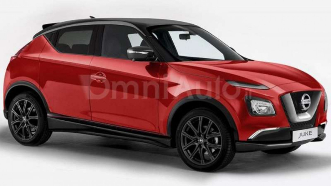 Rendering Nissan Juke terbaru.