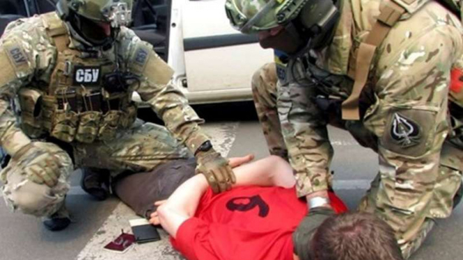 Intelejen Ukraina mengamankan seorang terduga teroris