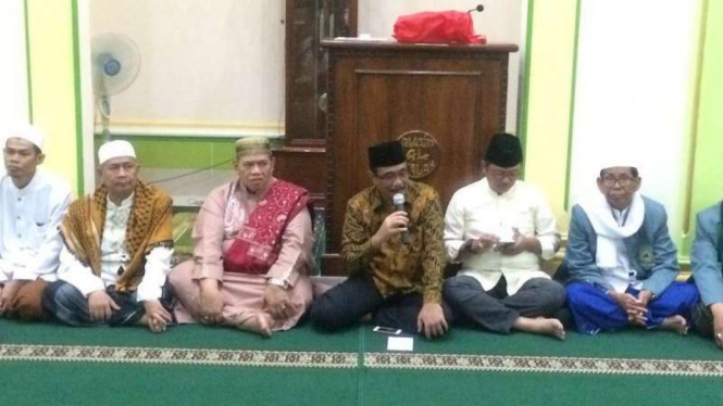 Wakil Gubernur DKI Jakarta, Djarot Syaiful Hidayat saat acara buka puasa bersama