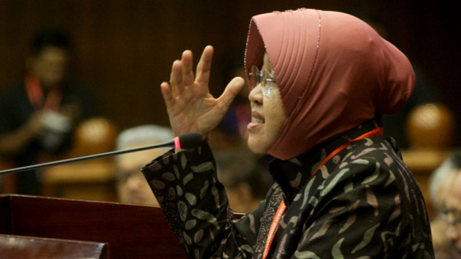 Risma Bersaksi di MK