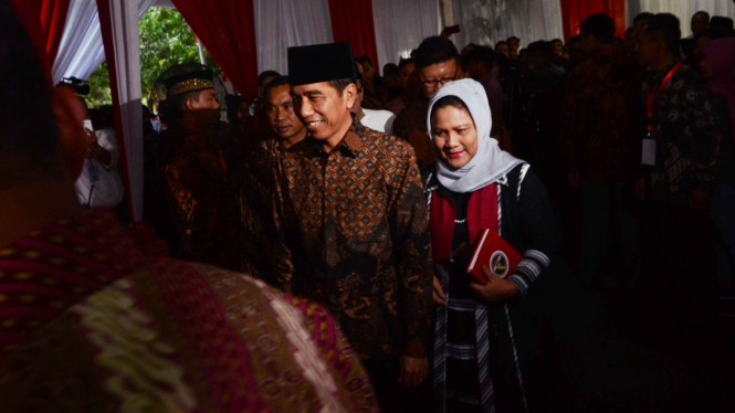 Presiden Jokowi Menghadiri Haul Taufik Kiemas