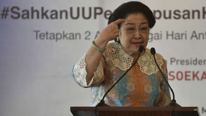 Ketua Umum PDIP, Megawati Soekarnoputri.