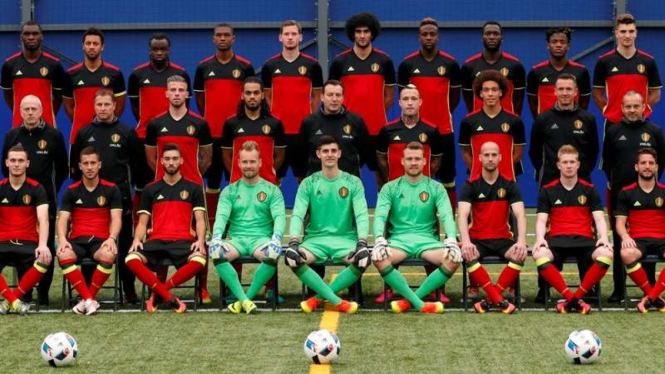 Skuad Belgia di Piala Eropa 2016