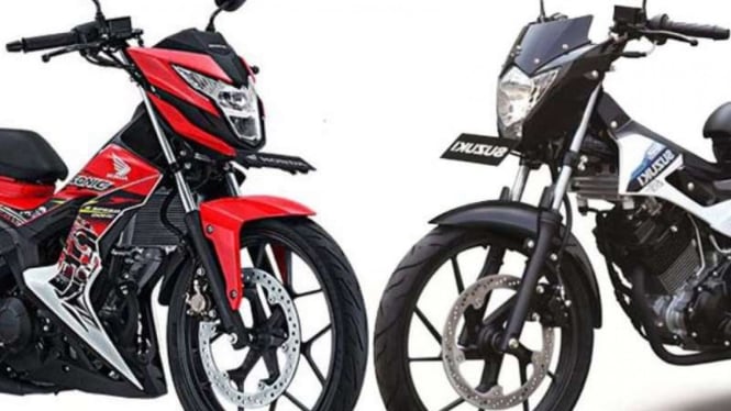 Sonic 150 vs Satria FU 150.