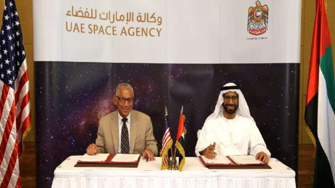NASA bekerja sama dengan Badan Antariksa Uni Emirat Arab