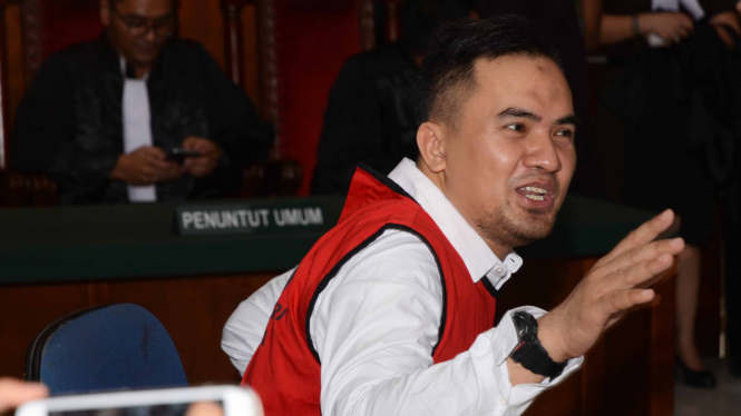 Sidang Vonis Saipul Jamil