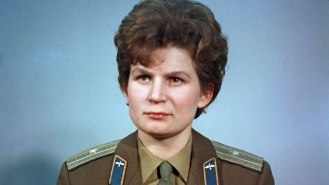 Kosmonot Soviet Valentina Tereshkova.