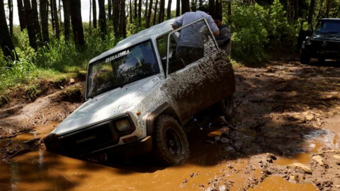 Mobil offroad.