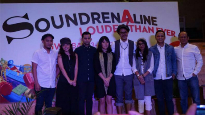 Konferensi pers festival musik Soundrenaline 2016