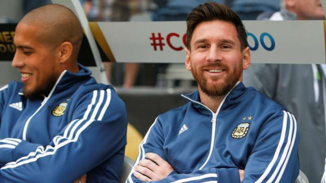 Pemain Timnas Argentina, Lionel Messi.