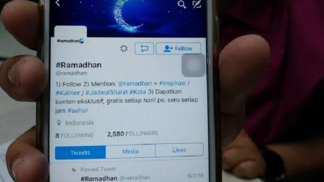 Twitter semarakkan Ramadan dengan akun khusus