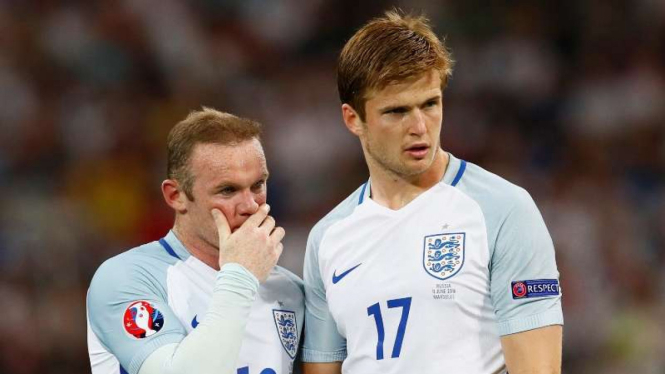 Pemain Timnas Inggris, Wayne Rooney dan Eric Dier